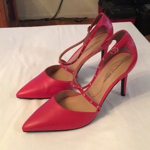 “Klassy” d’ Orsay High Heels w/ Straps